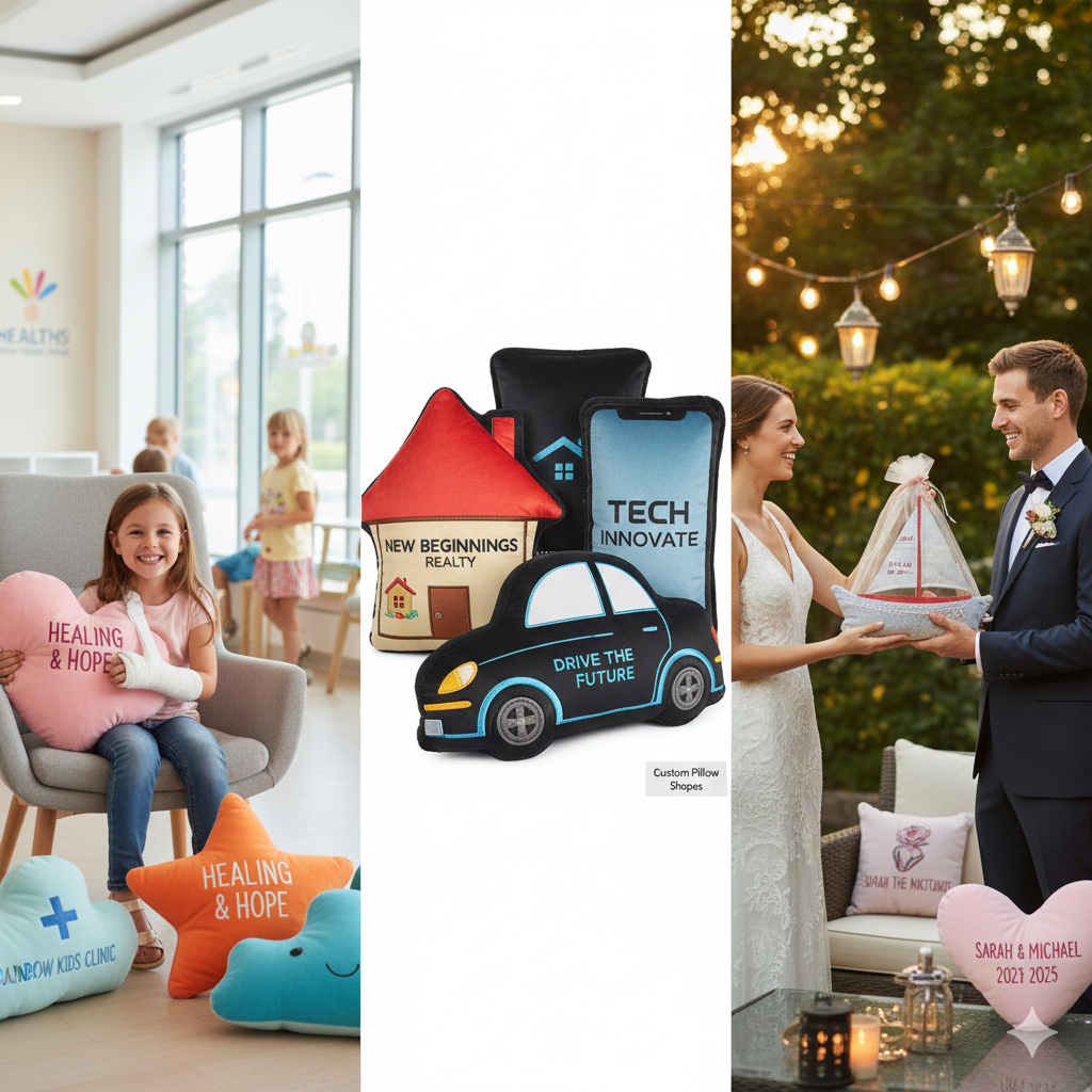 Custom Shape Pillows